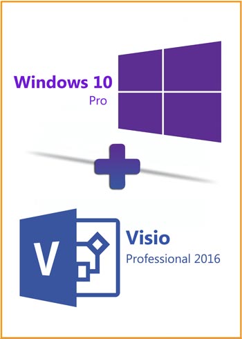 Windows 10 Pro + Visio Pro 2016 Digital CD Key