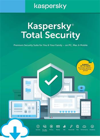 Kaspersky Total Security 2021 3 Devices 2 Years