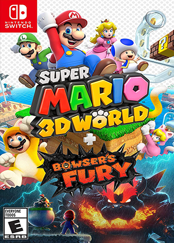 Super Mario 3D World And Bowser’s Fury Switch Games CD Key